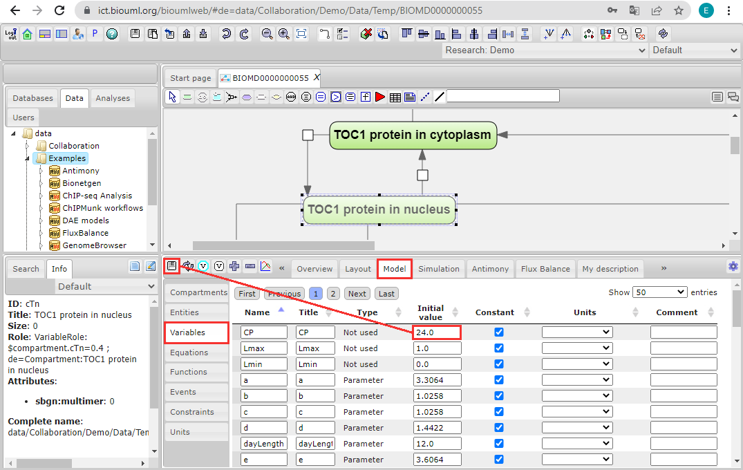 Systems biology egiting parameters.png